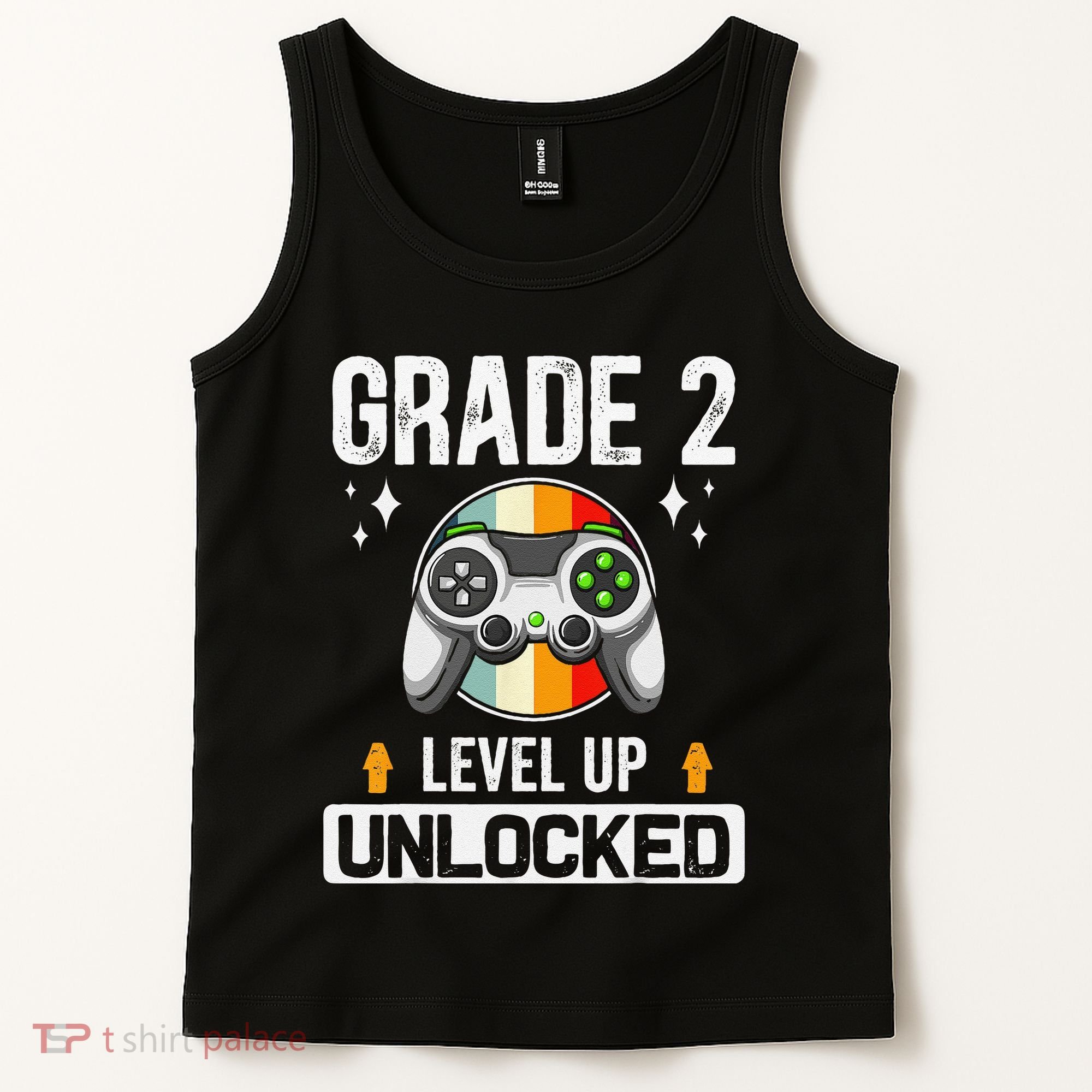 2nd Grade Unlocked Level Up Back To School Second Grade Tank Top