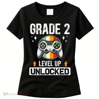 2nd Grade Unlocked Level Up Back To School Second Grade Women's T-Shirt