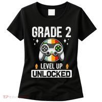 2nd Grade Unlocked Level Up Back To School Second Grade Women's T-Shirt thumb 0