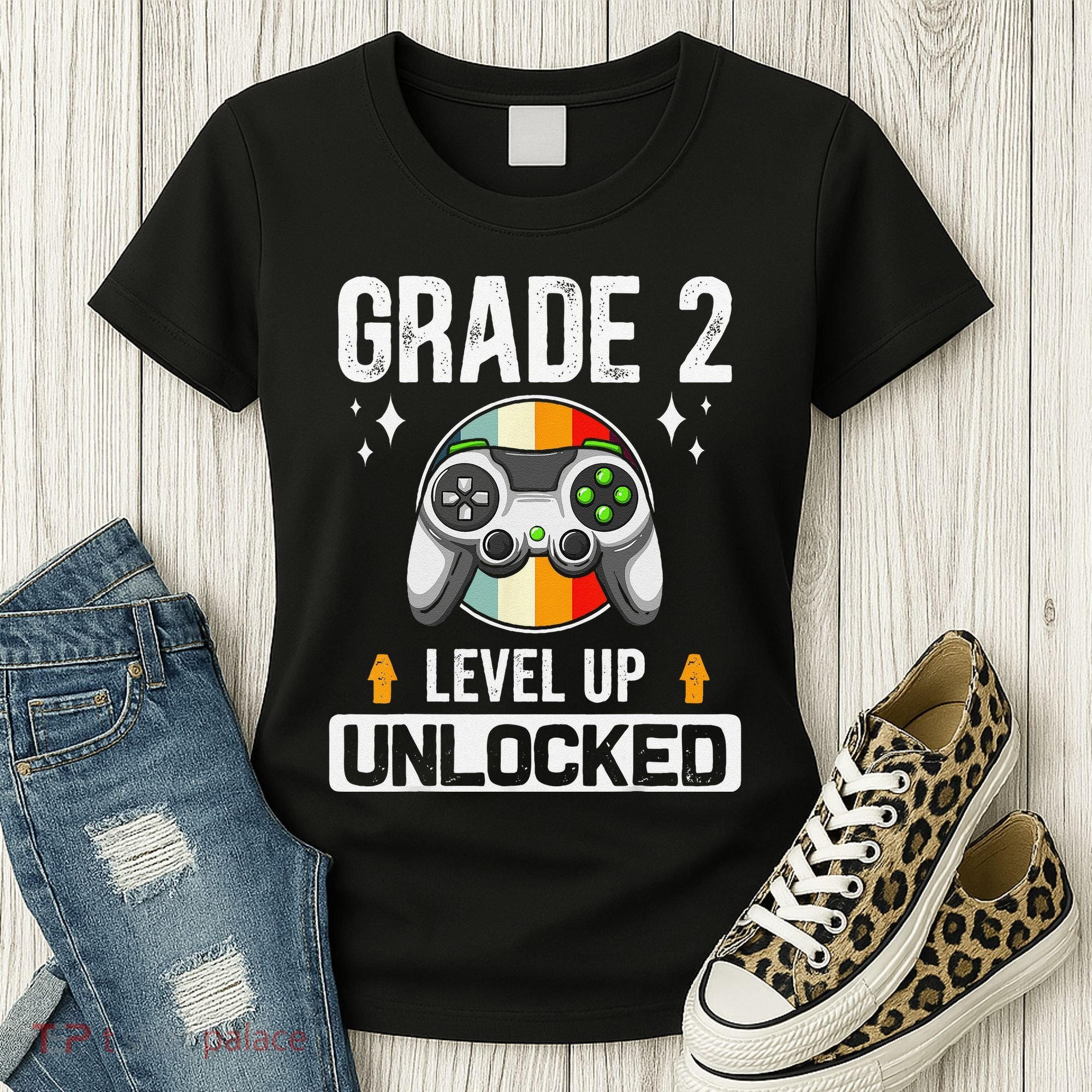 2nd Grade Unlocked Level Up Back To School Second Grade Women's T-Shirt