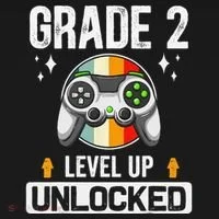 2nd Grade Unlocked Level Up Back To School Second Grade Women's T-Shirt thumb 6