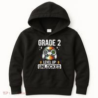 2nd Grade Unlocked Level Up Back To School Second Grade Kids Hoodie thumb 0