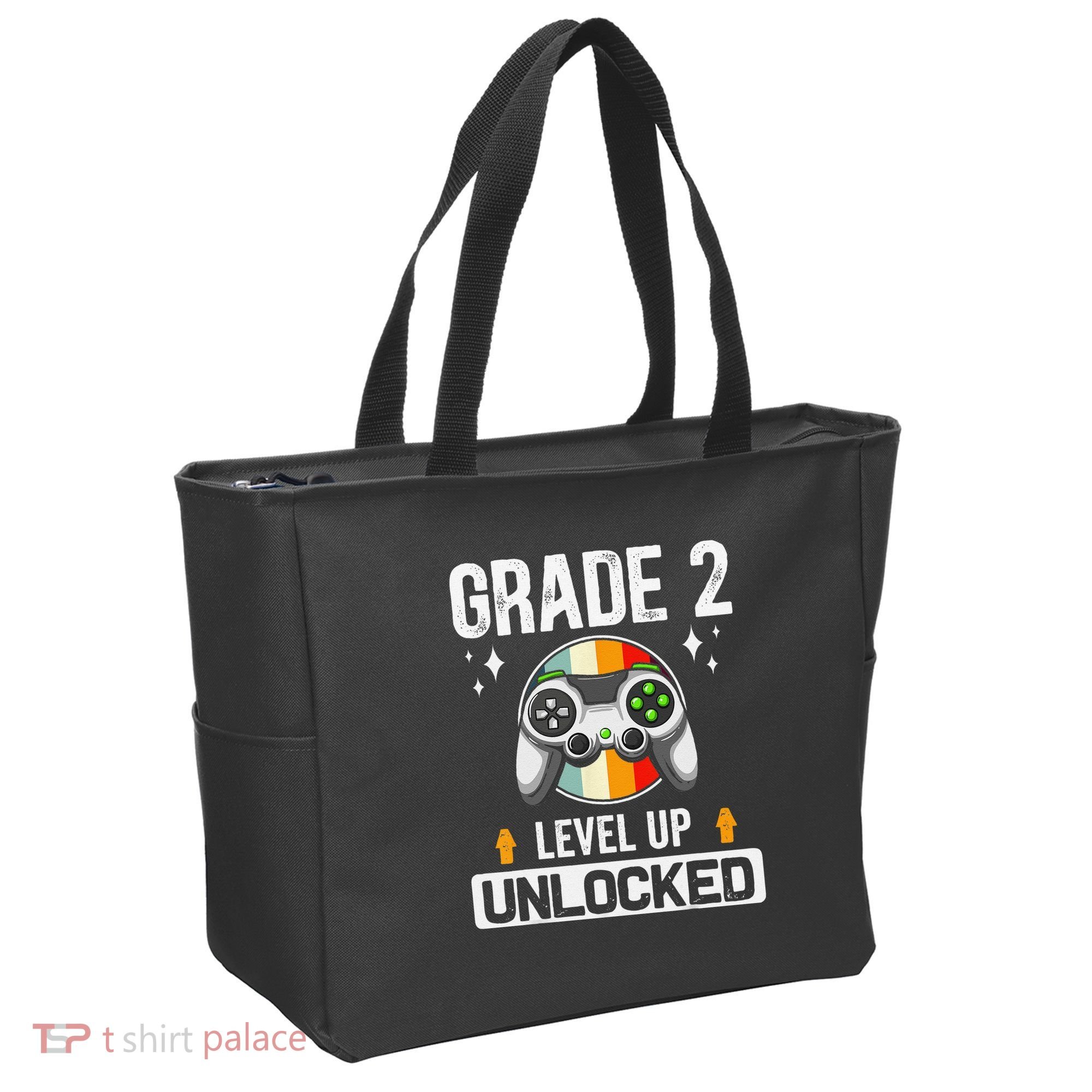 2nd Grade Unlocked Level Up Back To School Second Grade Tote Bag