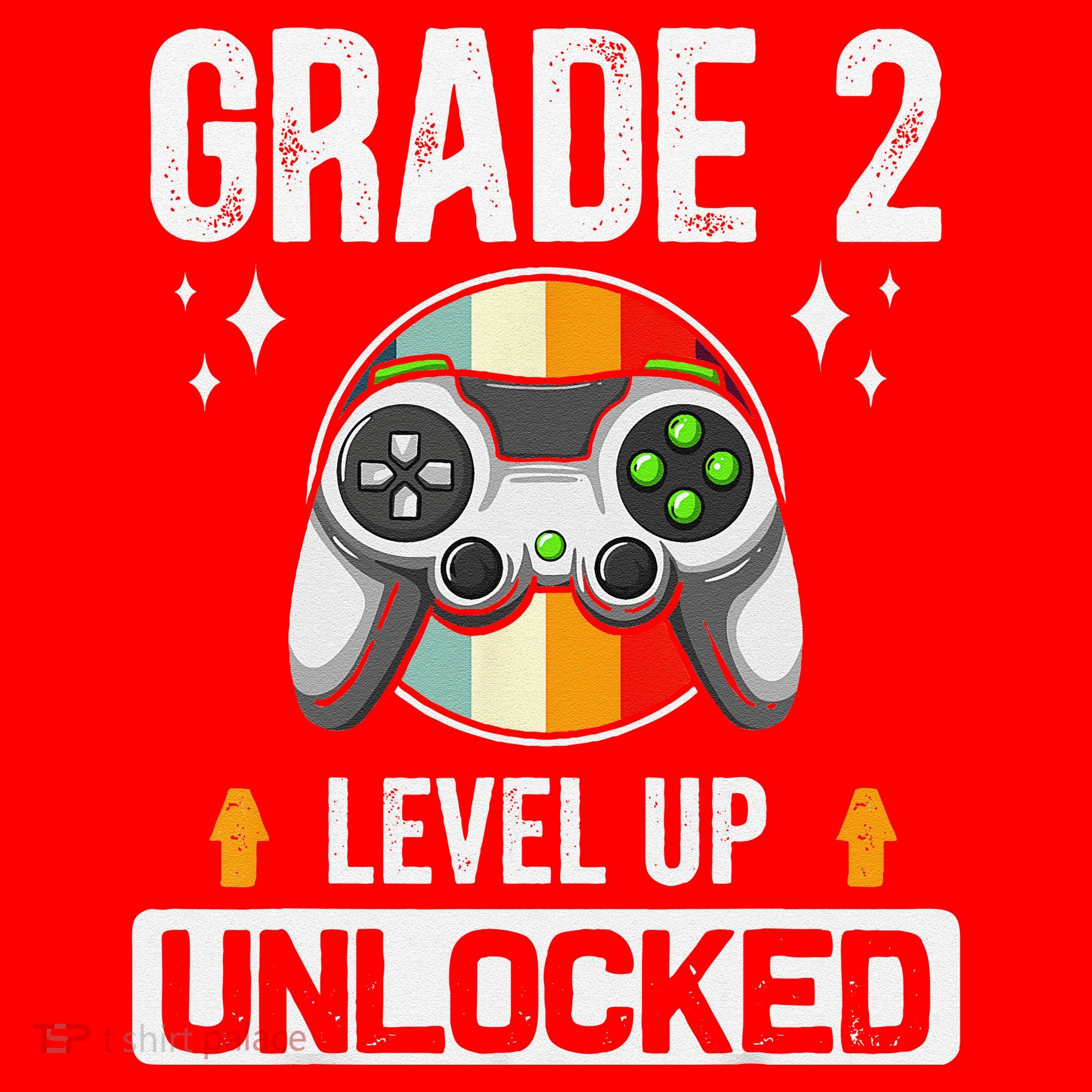 2nd Grade Unlocked Level Up Back To School Second Grade Santa Hat