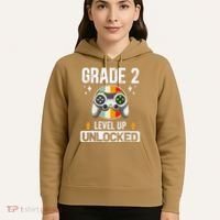 2nd Grade Unlocked Level Up Back To School Second Grade Hoodie thumb 5