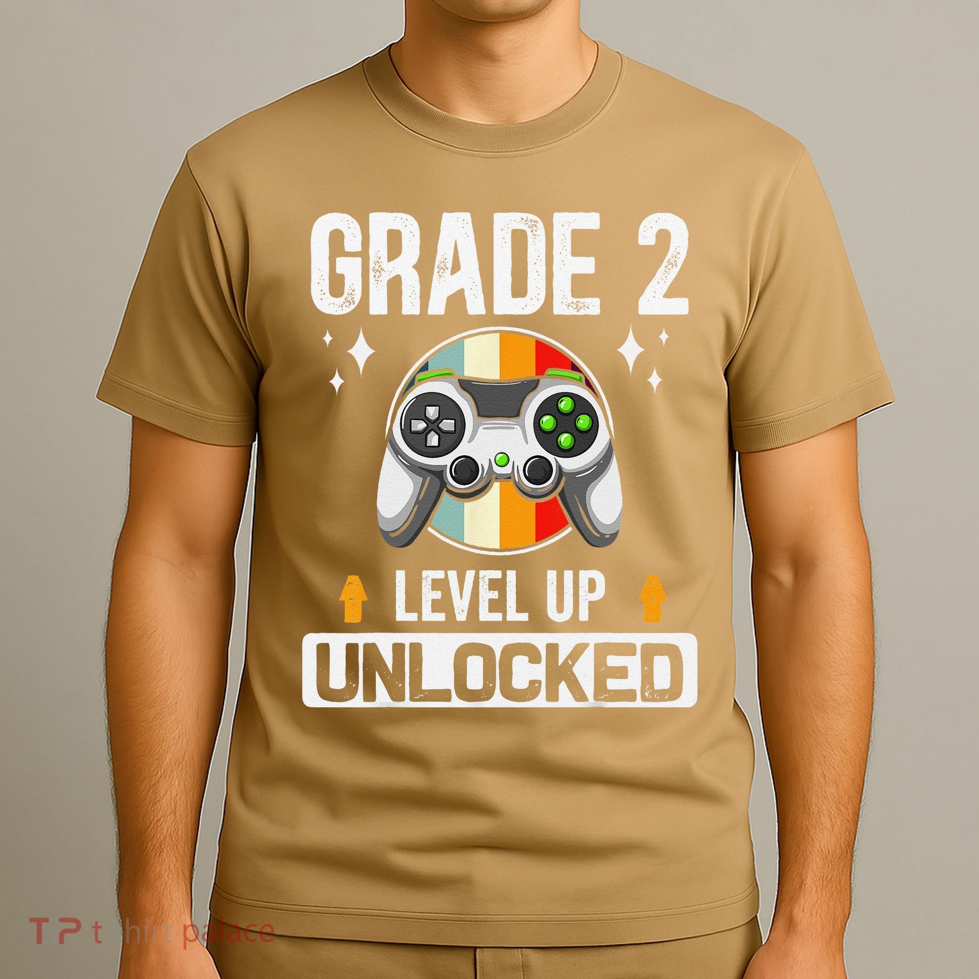 2nd Grade Unlocked Level Up Back To School Second Grade T-Shirt