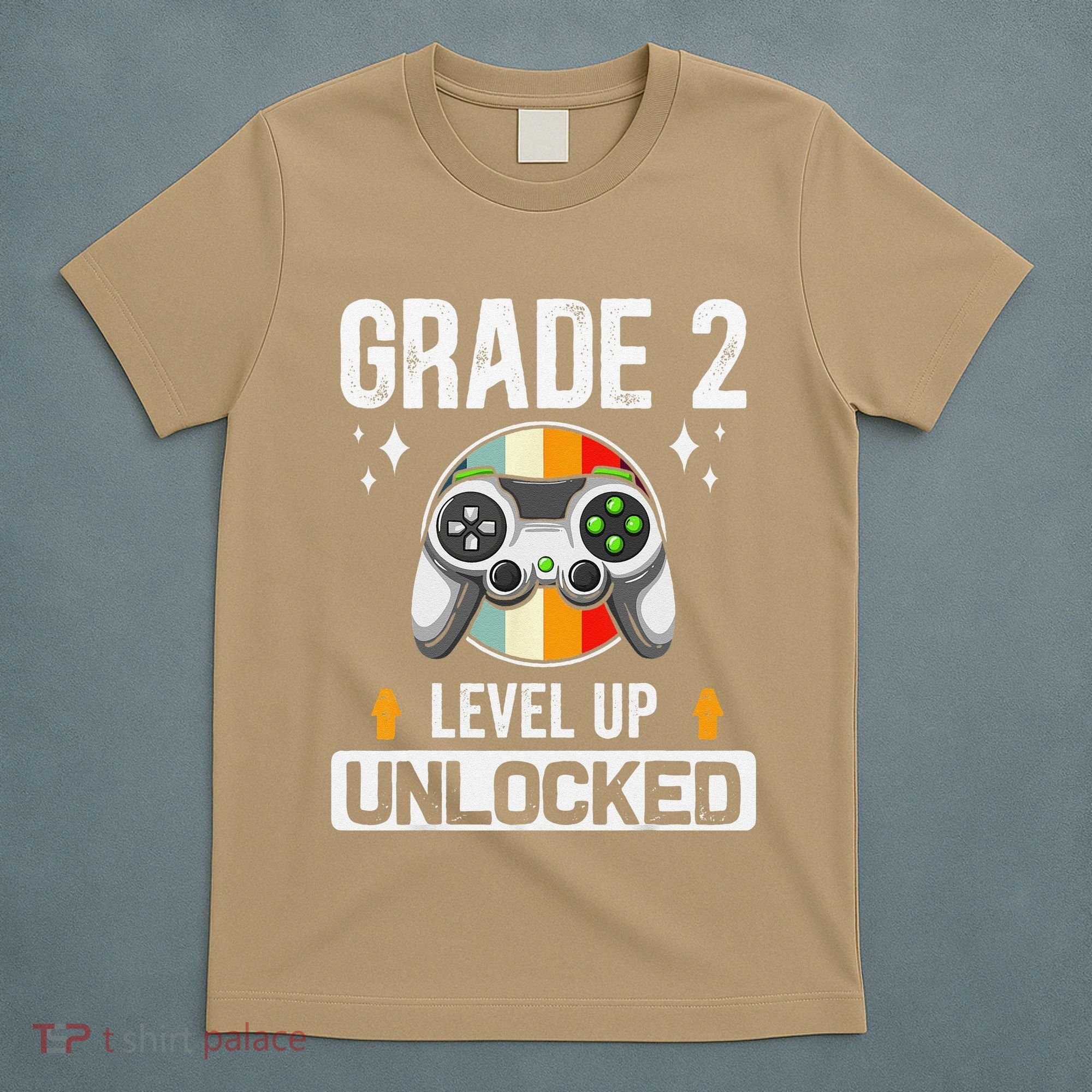 2nd Grade Unlocked Level Up Back To School Second Grade T-Shirt