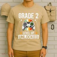 2nd Grade Unlocked Level Up Back To School Second Grade T-Shirt thumb 6