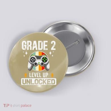 2nd Grade Unlocked Level Up Back To School Second Grade Button