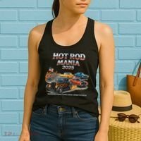 2025 Hot Rod Mania Cruise Woodward Ave Classic Cars Women's Tank Top thumb 2
