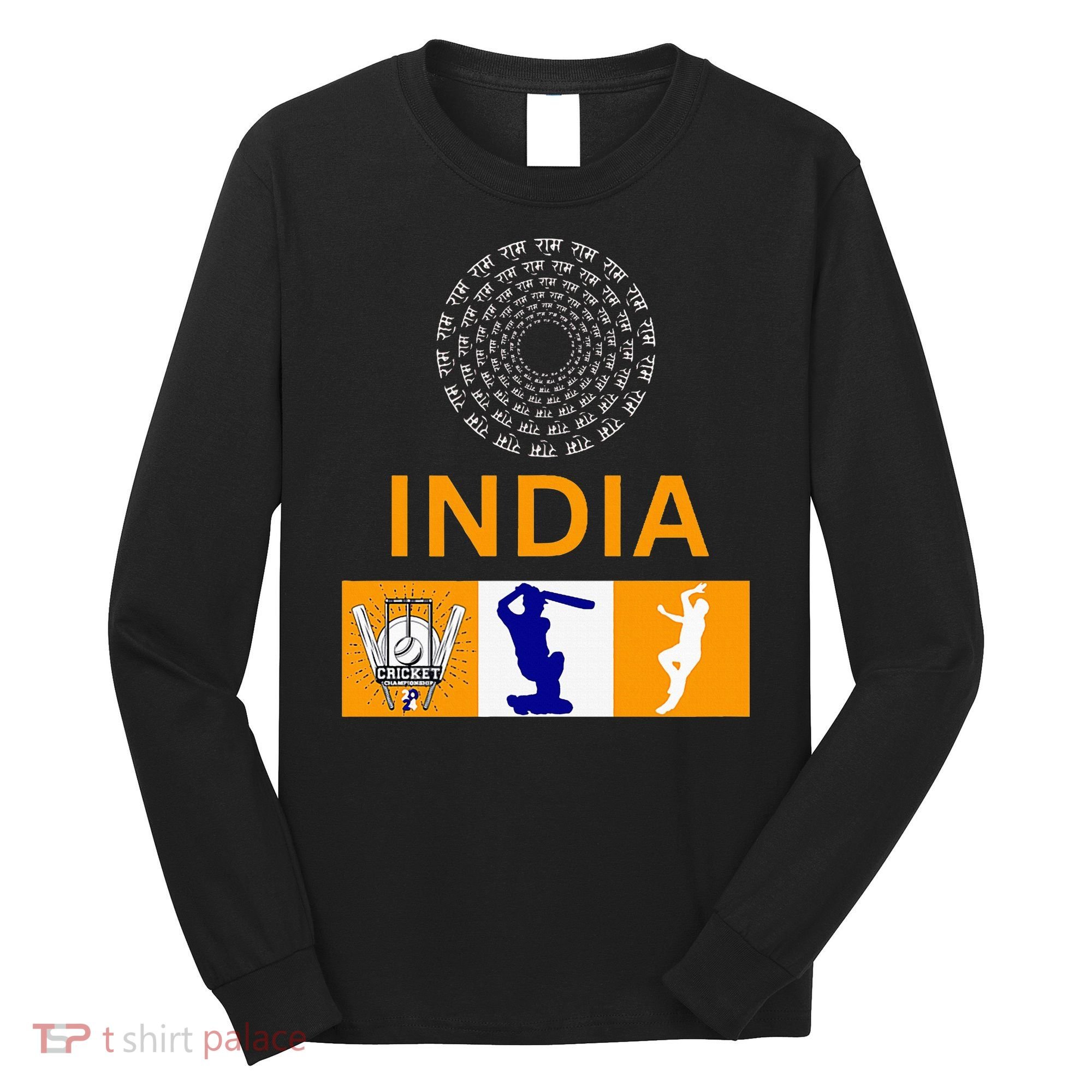 2024 India Cricket Jersey India Cricket In Usa Long Sleeve Shirt