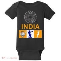 2024 India Cricket Jersey India Cricket In Usa Baby Bodysuit thumb 0