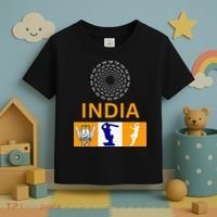 2024 India Cricket Jersey India Cricket In Usa Toddler T-Shirt thumb 3