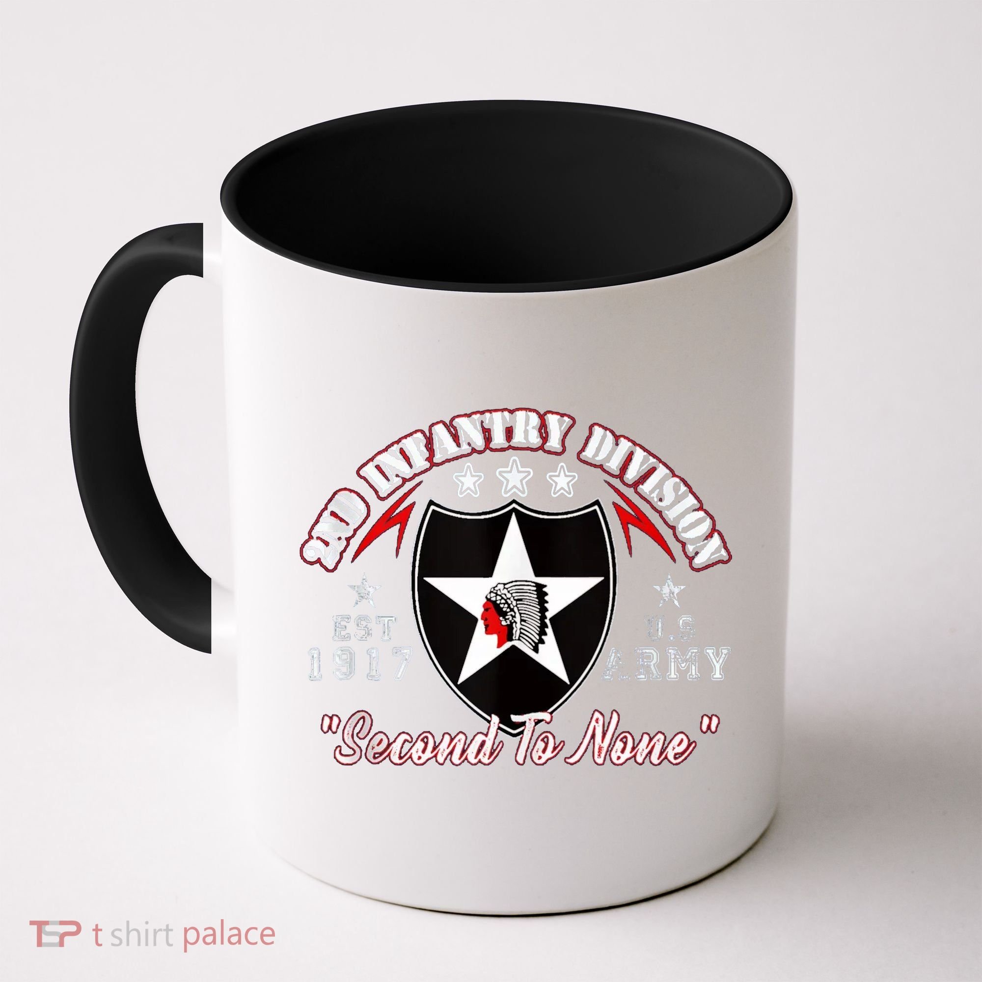2nd Infantry Division Shirts Second To None Coffee Mug