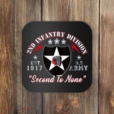 2nd Infantry Division Shirts Second To None Coaster