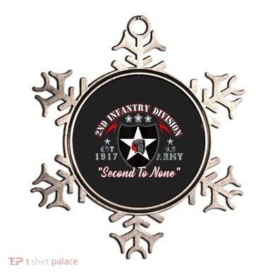 2nd Infantry Division Shirts Second To None Ornament