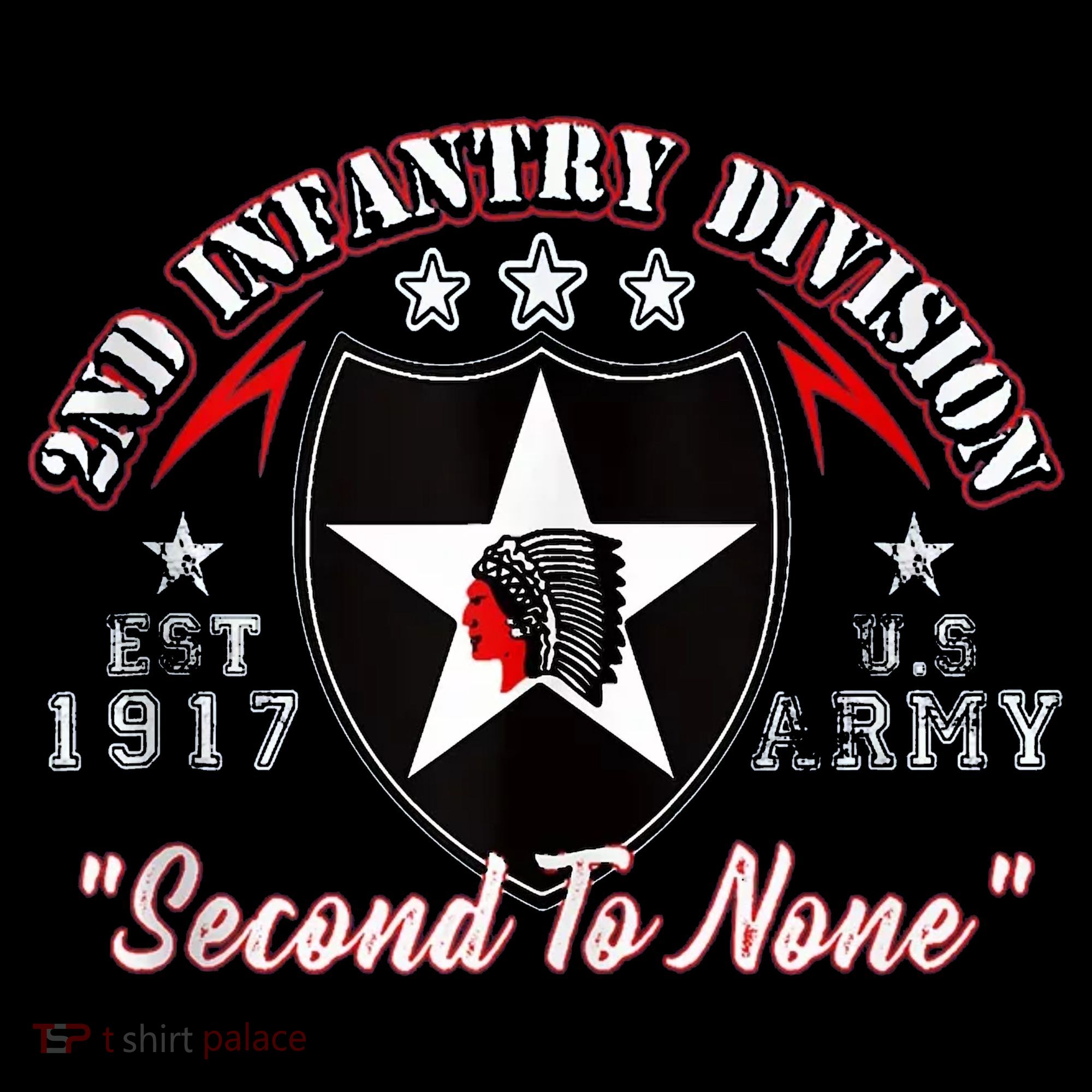2nd Infantry Division Shirts Second To None Baby Bodysuit