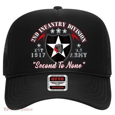 2nd Infantry Division Shirts Second To None Hat