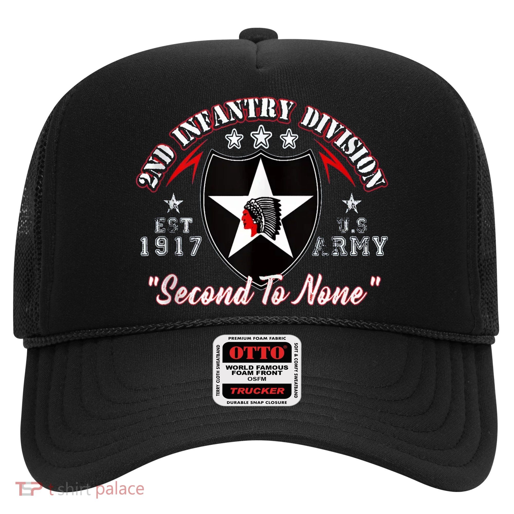2nd Infantry Division Shirts Second To None Hat