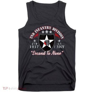 2nd Infantry Division Shirts Second To None Tank Top