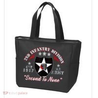 2nd Infantry Division Shirts Second To None Tote Bag thumb 3