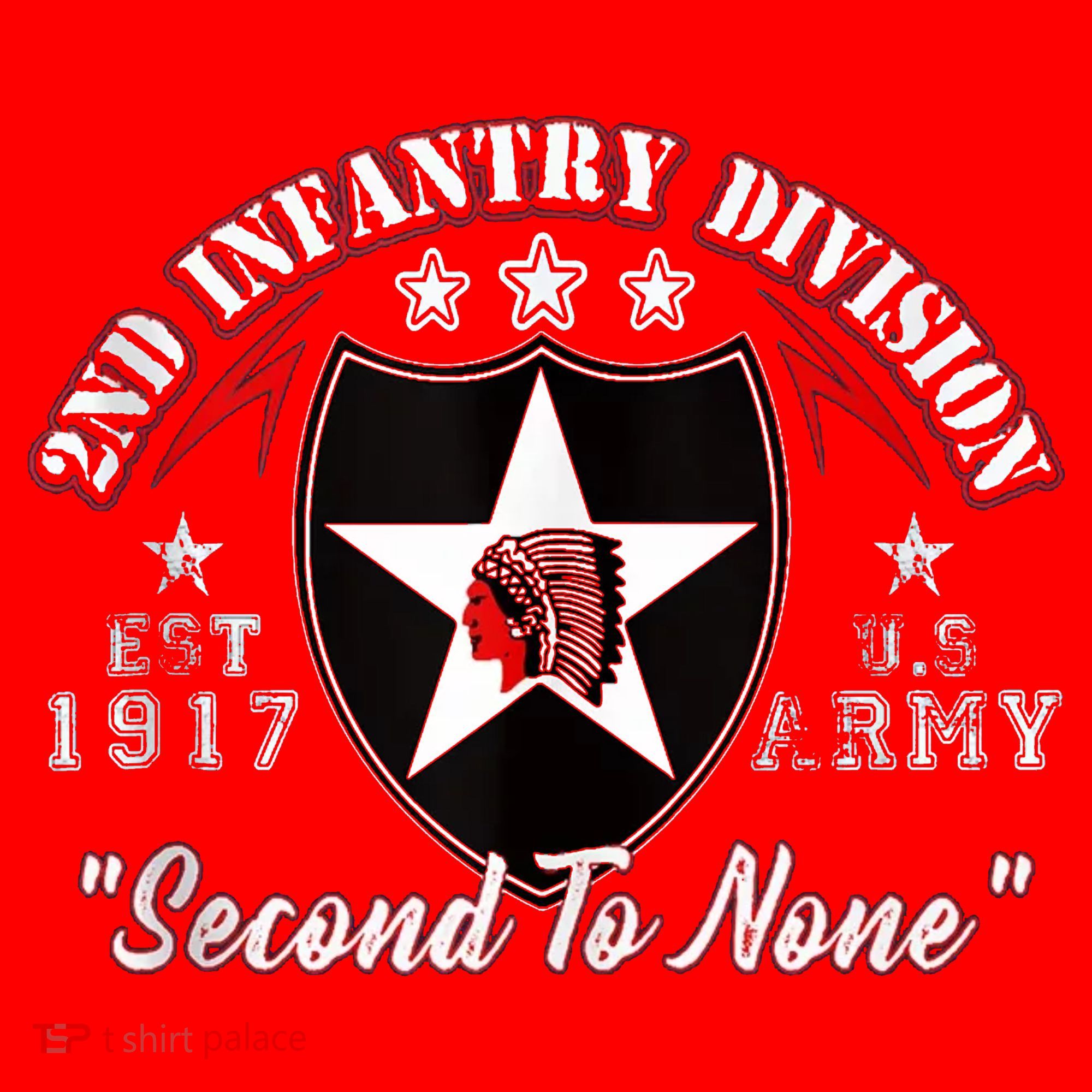 2nd Infantry Division Shirts Second To None Santa Hat