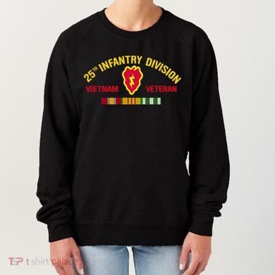 25th Infantry Division Vietnam War Veteran Women's Sweatshirt