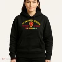 25th Infantry Division Vietnam War Veteran Hoodie thumb 5