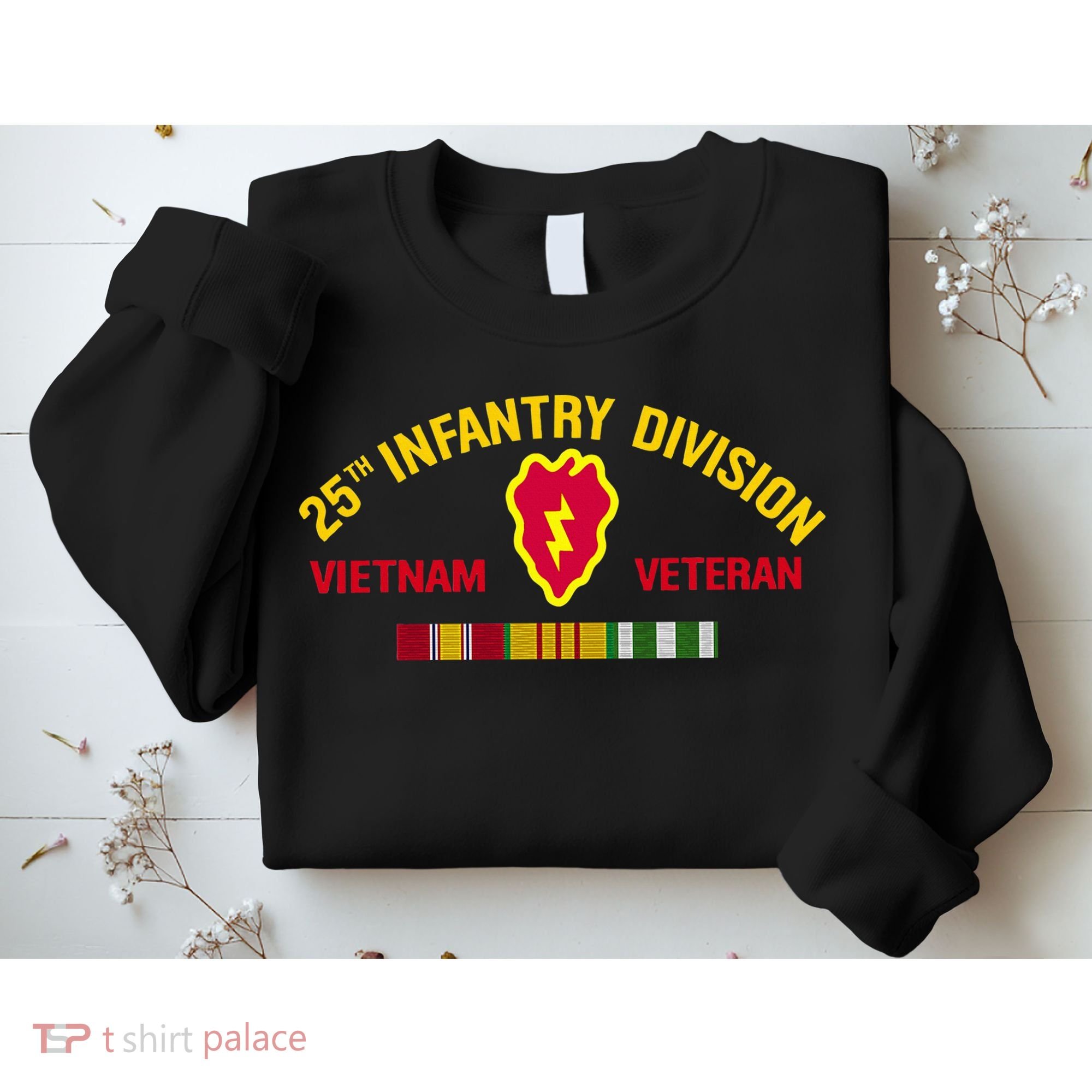 25th Infantry Division Vietnam War Veteran Sweatshirt