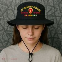 25th Infantry Division Vietnam War Veteran Bucket Hat thumb 3