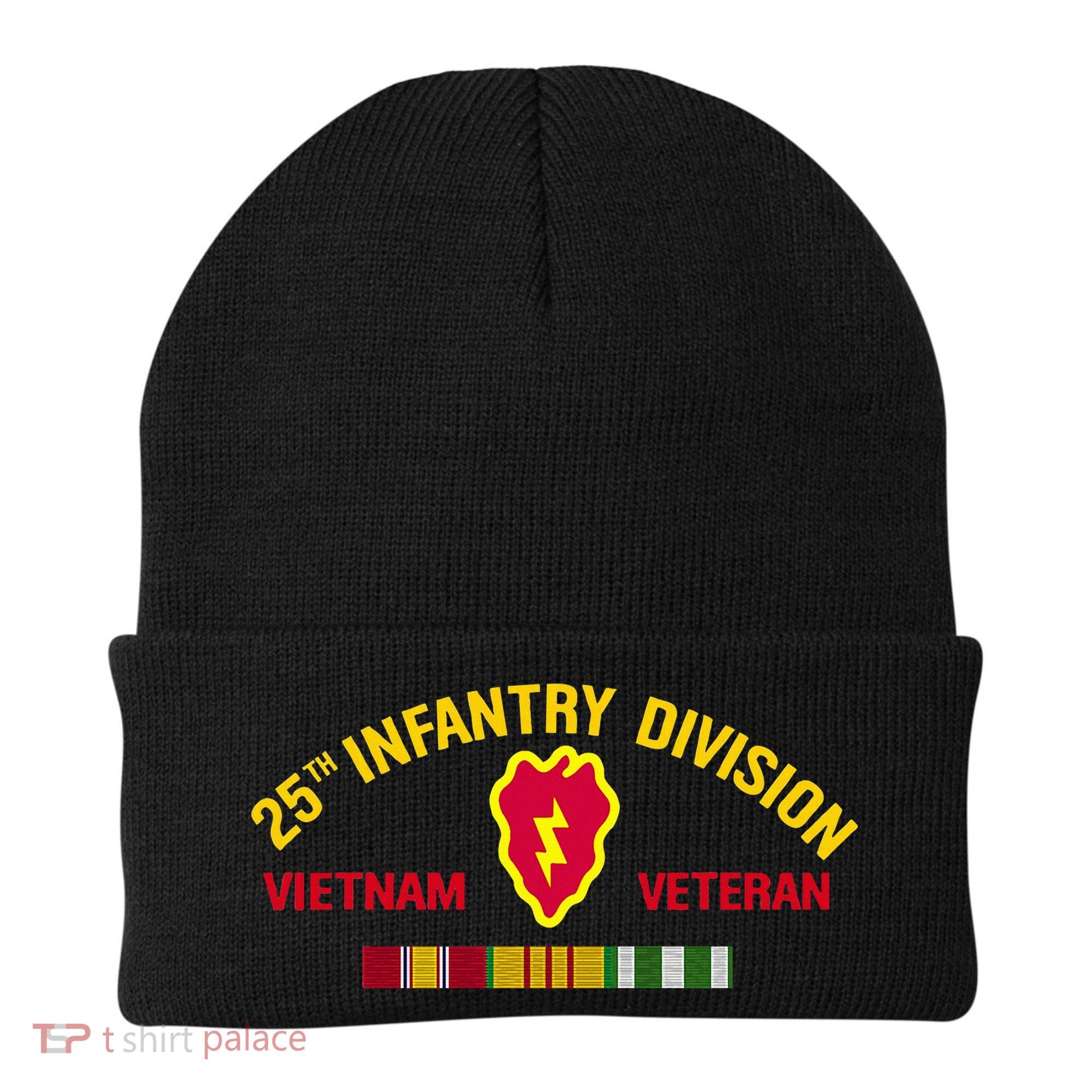 25th Infantry Division Vietnam War Veteran Beanie