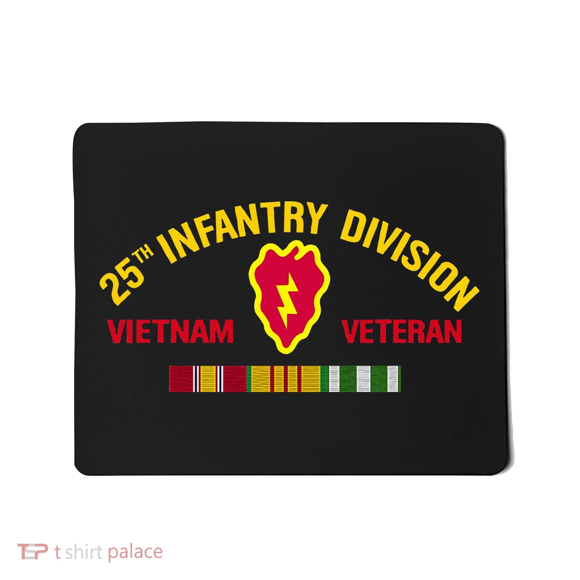 25th Infantry Division Vietnam War Veteran Mousepad