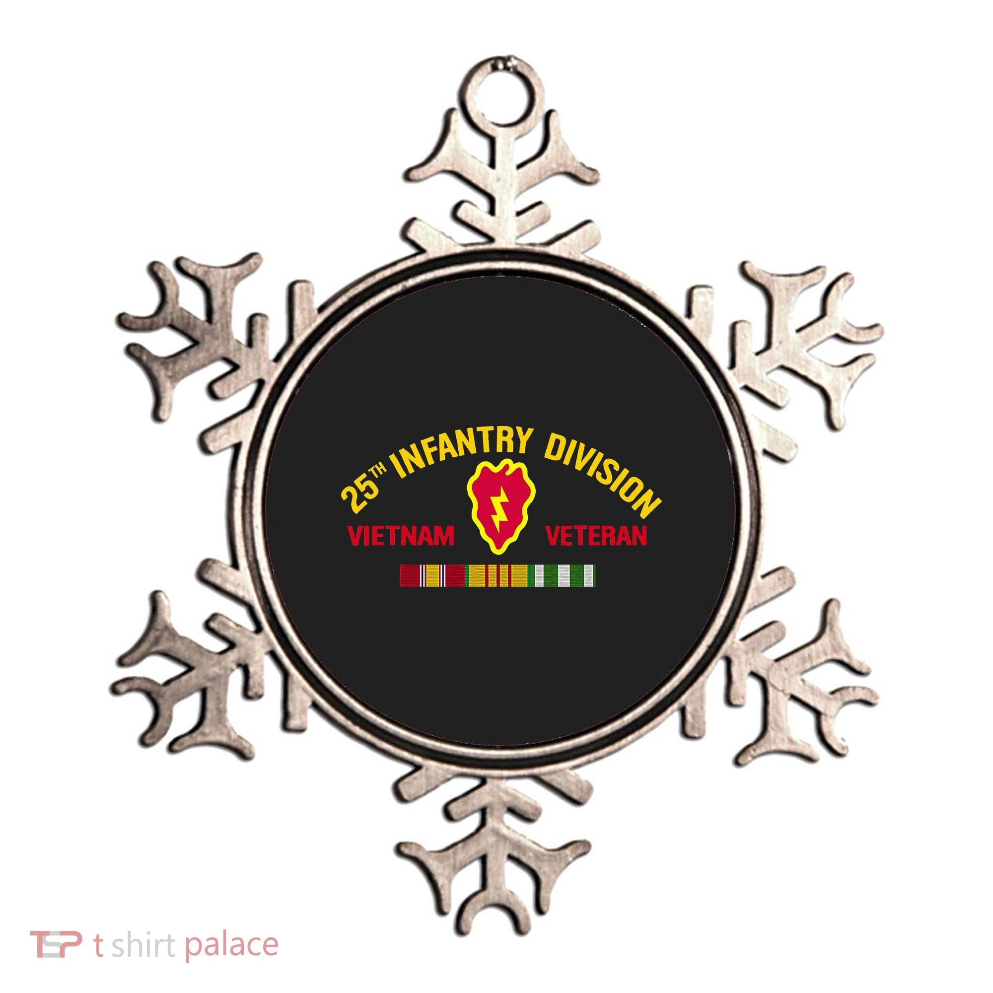 25th Infantry Division Vietnam War Veteran Ornament