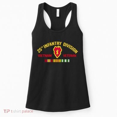 25th Infantry Division Vietnam War Veteran Women's Tank Top