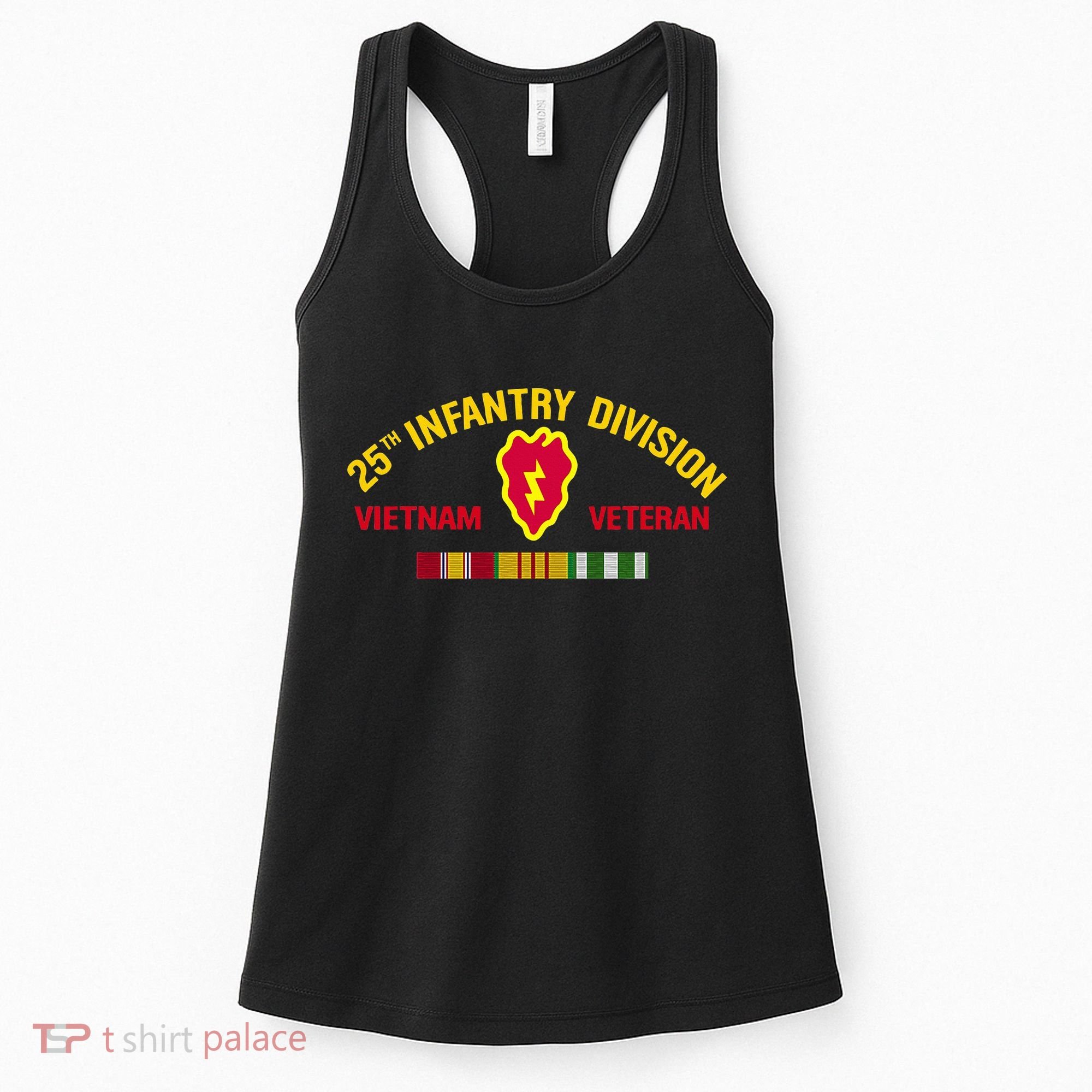 25th Infantry Division Vietnam War Veteran Women's Tank Top