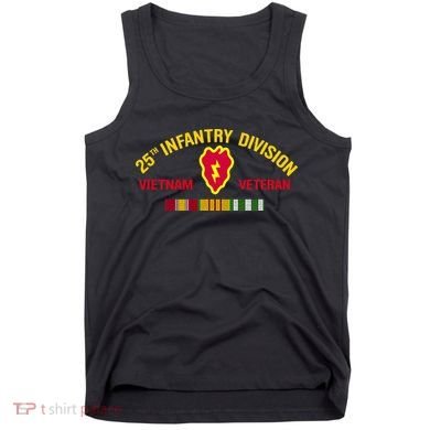 25th Infantry Division Vietnam War Veteran Tank Top