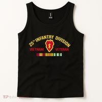 25th Infantry Division Vietnam War Veteran Tank Top thumb 2