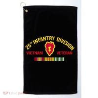 25th Infantry Division Vietnam War Veteran Golf Towel thumb 0