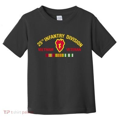 25th Infantry Division Vietnam War Veteran Toddler T-Shirt