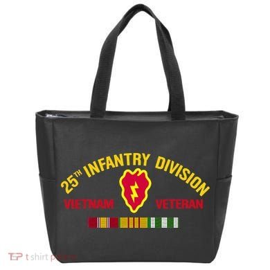 25th Infantry Division Vietnam War Veteran Tote Bag
