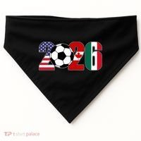 2026 International Soccer Tournament USA-Made Doggie Bandana thumb 0