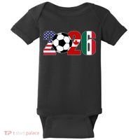 2026 International Soccer Tournament Baby Bodysuit thumb 0