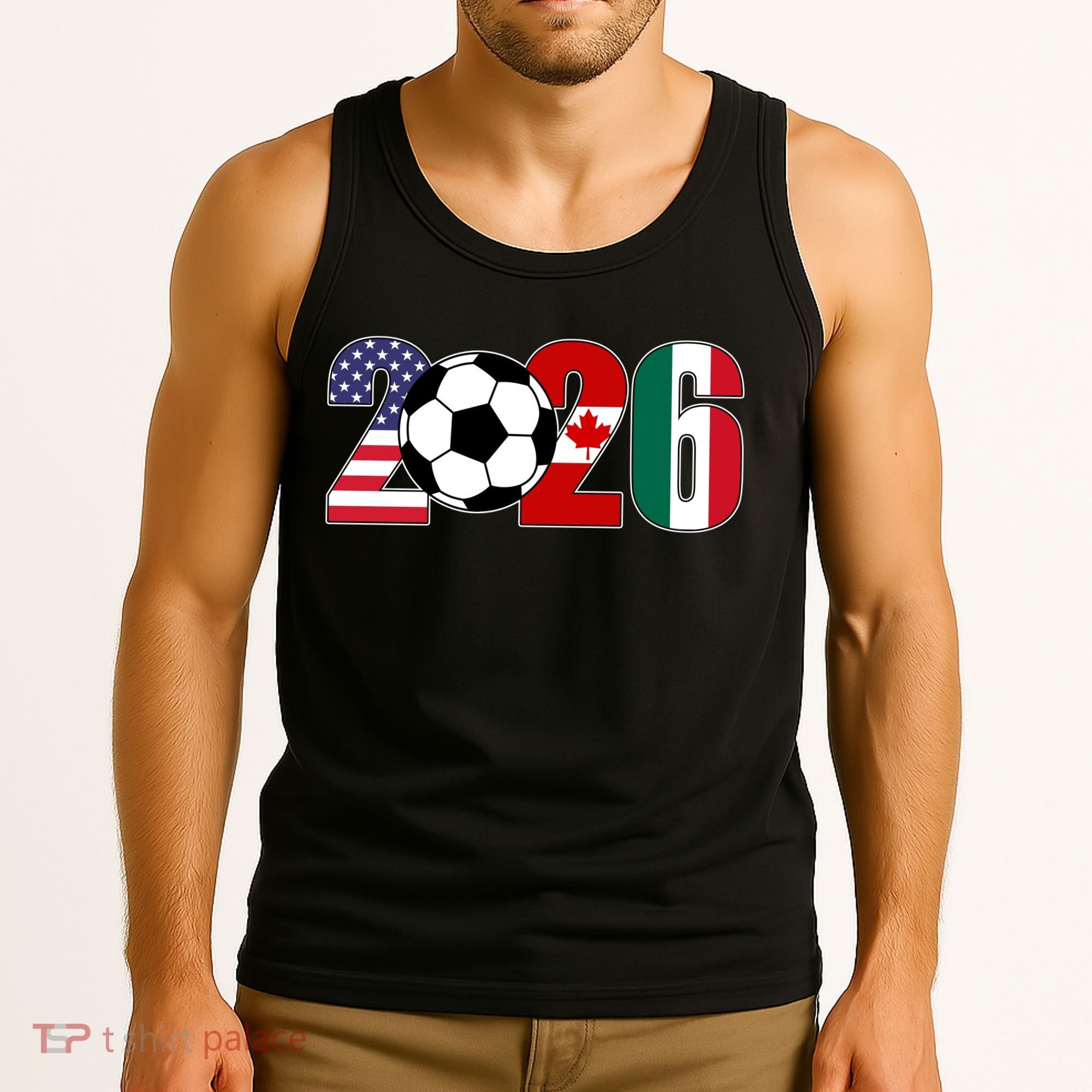 2026 International Soccer Tournament Tank Top