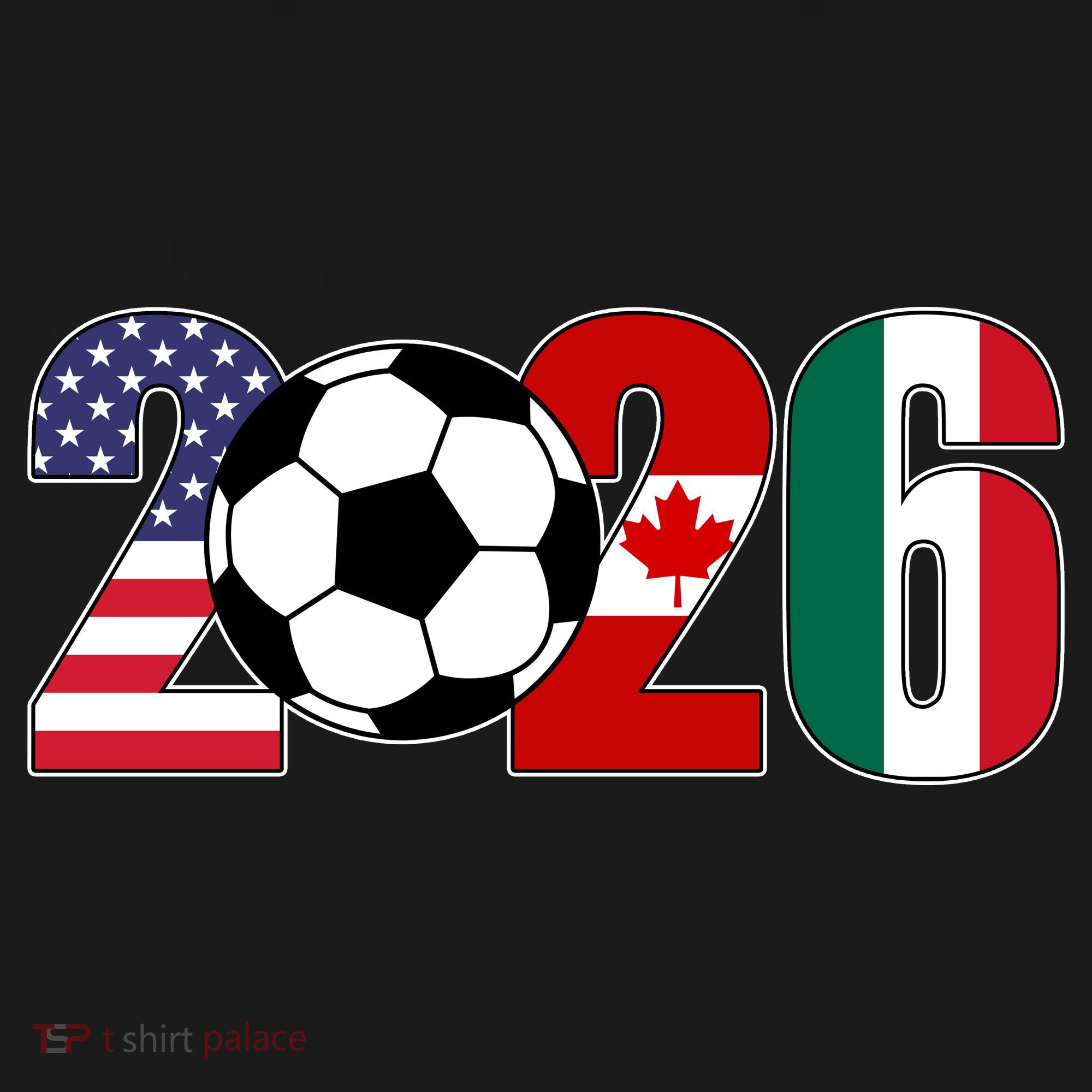 2026 International Soccer Tournament Visor