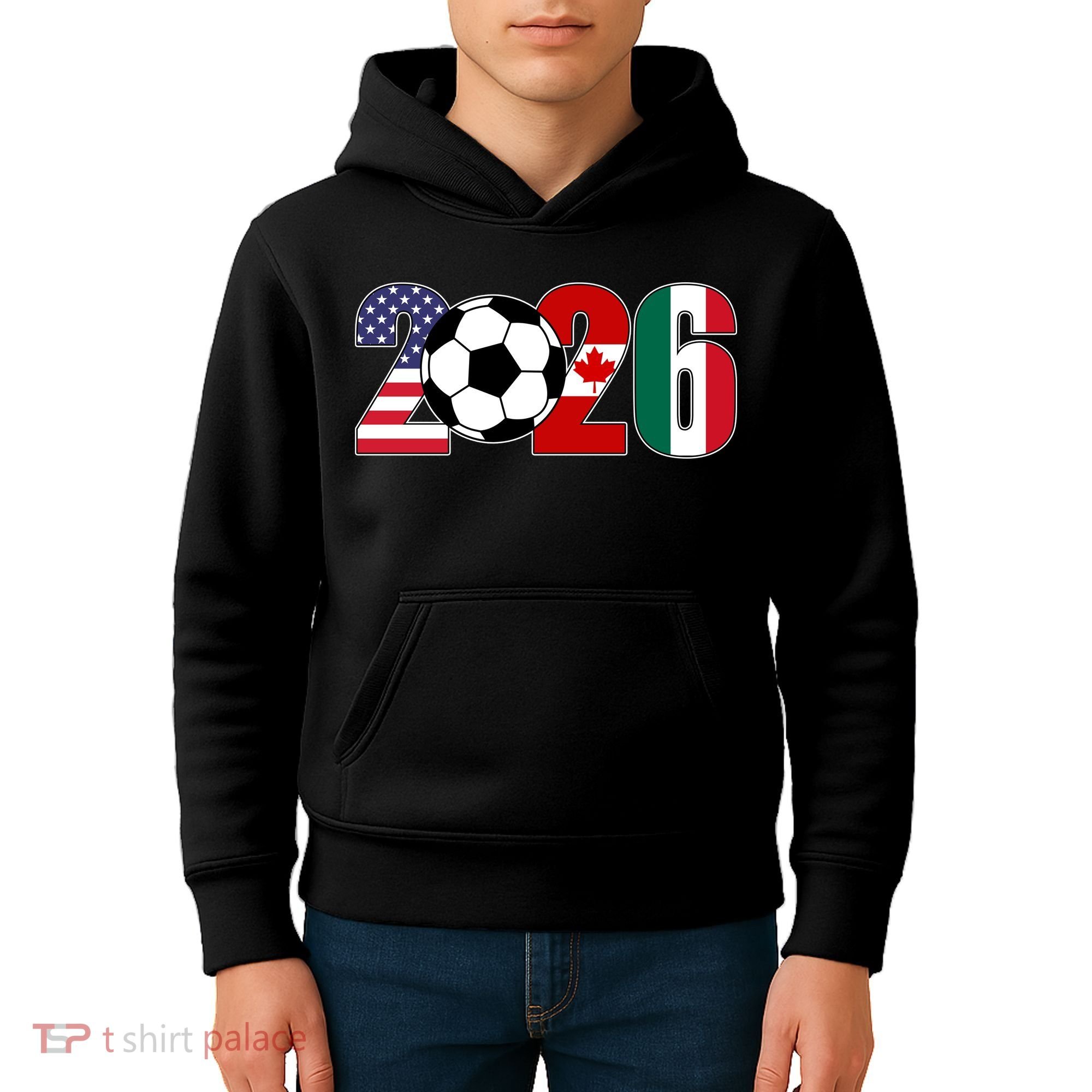 2026 International Soccer Tournament Kids Hoodie
