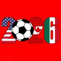 2026 International Soccer Tournament Santa Hat thumb 1