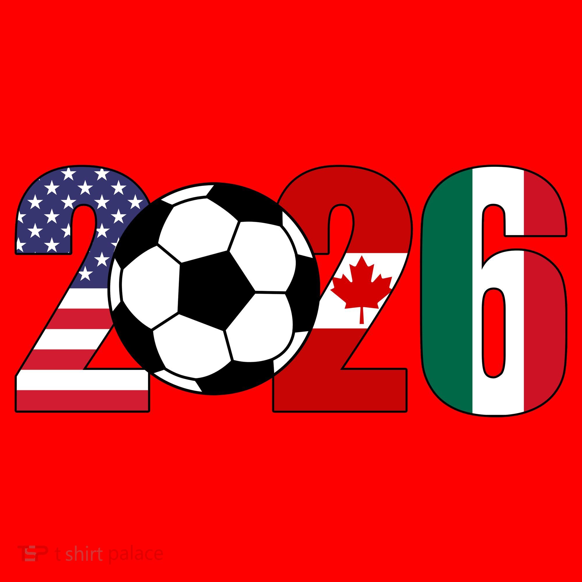 2026 International Soccer Tournament Santa Hat