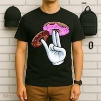 2 In The Pink 1 In The Stink I Dirty Donuts Hand Humor T-Shirt thumb 6