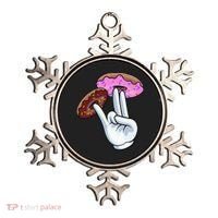 2 In The Pink 1 In The Stink I Dirty Donuts Hand Humor Ornament thumb 0
