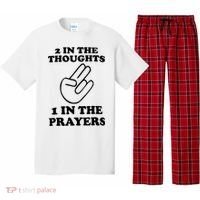 2 In The Thoughts 1 In The Prayers Pajama Set thumb 0